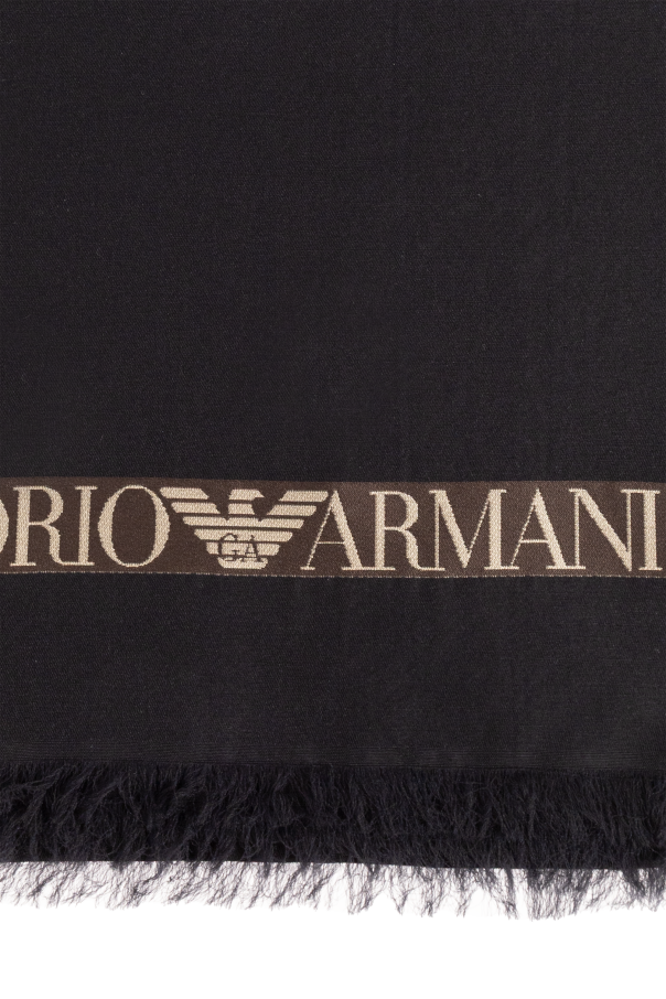 Emporio Armani Scarf with logo