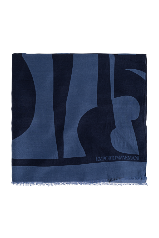 Scarf with logo od Emporio Armani