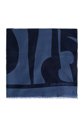 Scarf with logo