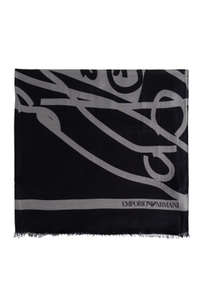 Scarf with logo