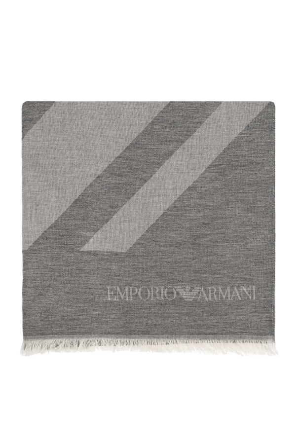 Scarf with logo od Emporio Armani