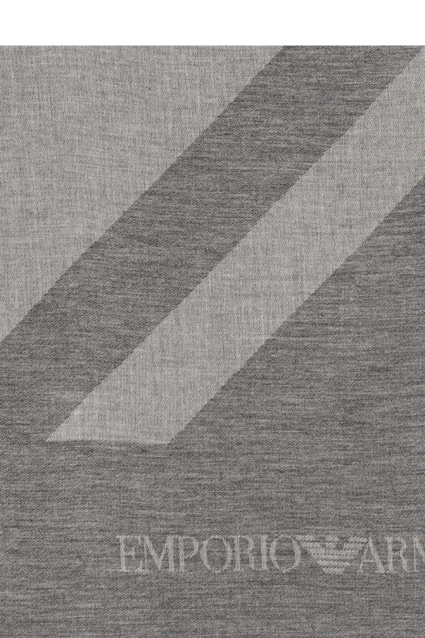 Emporio Armani Szal z logo