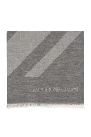 Scarf with logo