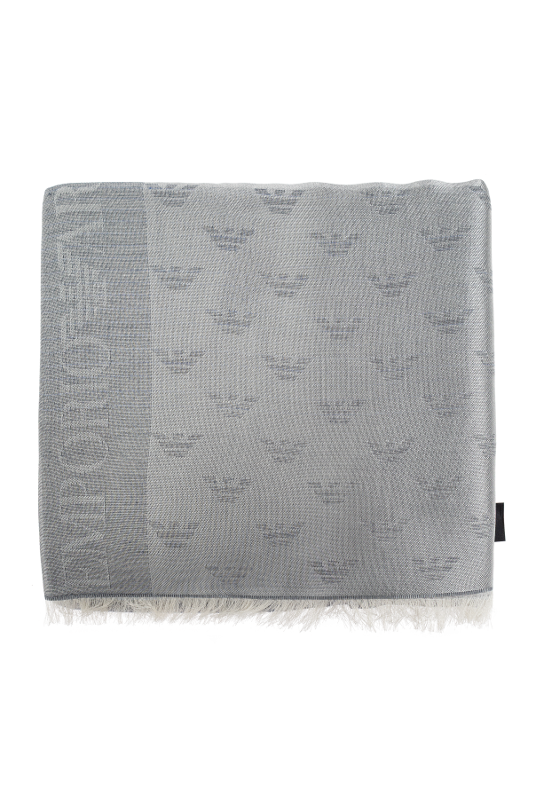 Scarf with monogram, zdjęcie 1 Scarf with monogram od Emporio Armani