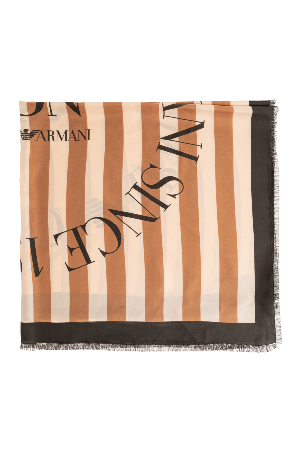 Emporio Armani Jedwabna chusta