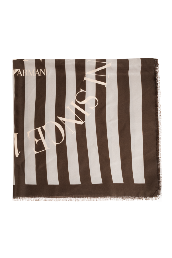 Emporio Armani Jedwabna chusta