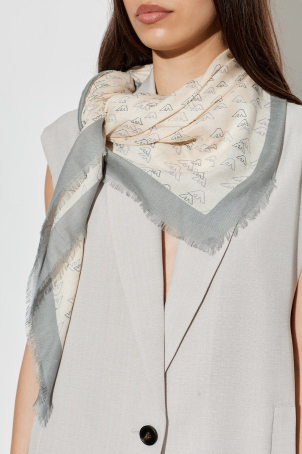 Emporio Armani Scarf with monogram