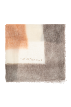 Scarf with logo
