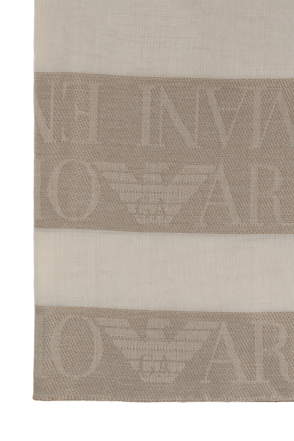 Emporio Armani Szal z logo