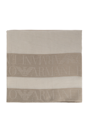 Scarf with logo