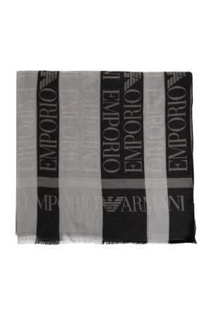 Scarf with logo