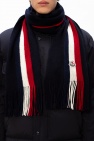 Moncler Wool scarf with logo