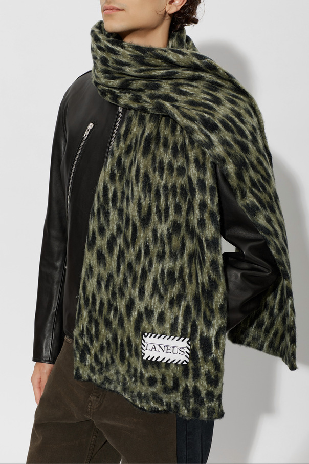 Laneus Scarf with animal motif