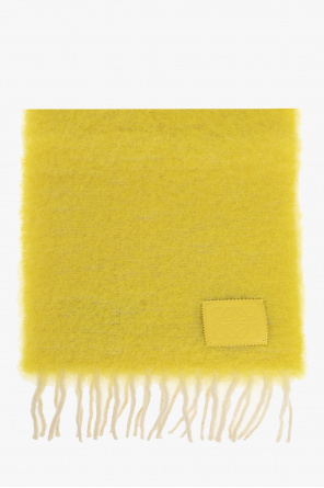 Wool scarf with logo od Loewe