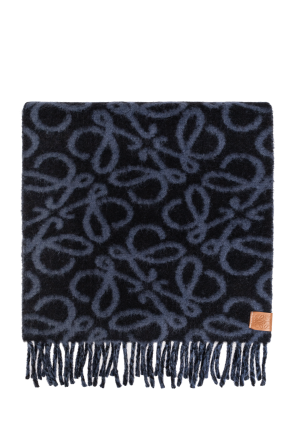 Monogram scarf