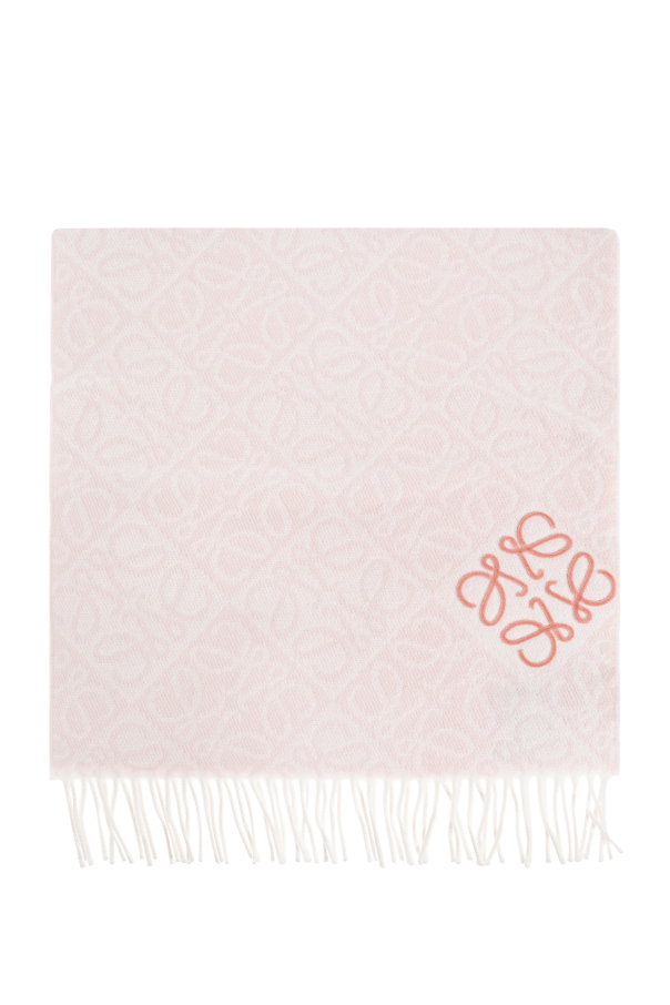 Scarf with monogram od Loewe
