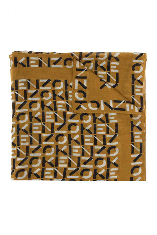 Kenzo Monogrammed scarf