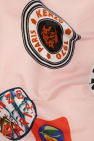Kenzo PINK Printed cotton scarf