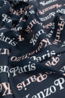 Kenzo Silk shawl with logo