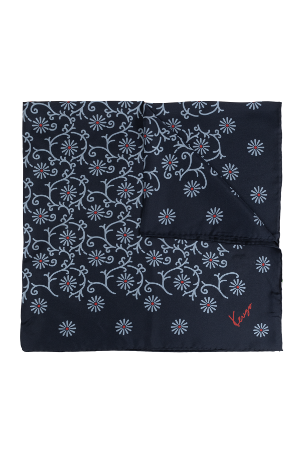 Kenzo Silk scarf with print