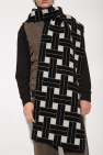 Kenzo BLACK Woolen scarf