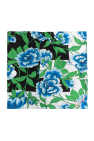 Kenzo Silk scarf with floral pattern