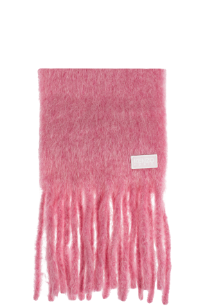 Mohair scarf with logo od Kenzo