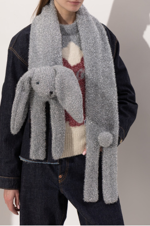 Scarf with rabbit motif od Kenzo