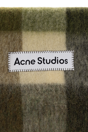 Acne Studios Bufanda de lana con flecos