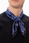 Acne Studios Patterned scarf with logo