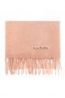 Acne Studios PINK Scarf with logo