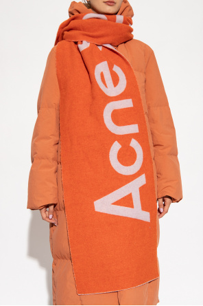 Reversible scarf with logo od Acne Studios