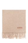 Acne Studios beige Wool scarf