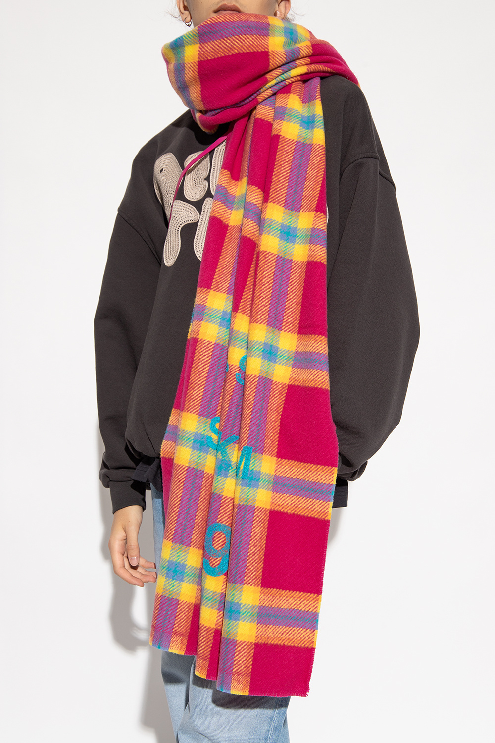 Acne Studios Checked scarf