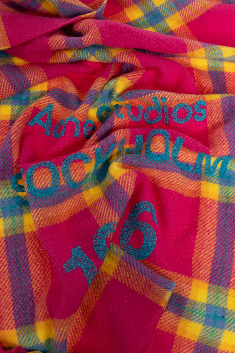 Acne Studios Checked scarf