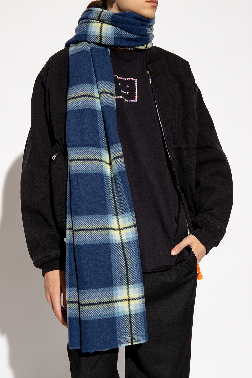 Acne Studios Checked scarf