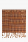 Acne Studios BROWN Reversible wool scarf