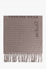 Acne Studios BROWN Reversible wool scarf