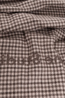 Acne Studios BROWN Reversible wool scarf