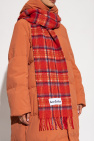 Acne Studios RED Checked scarf