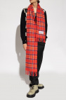 Acne Studios RED Checked scarf