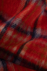 Acne Studios RED Checked scarf