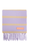 Acne Studios PURPLE Wool scarf