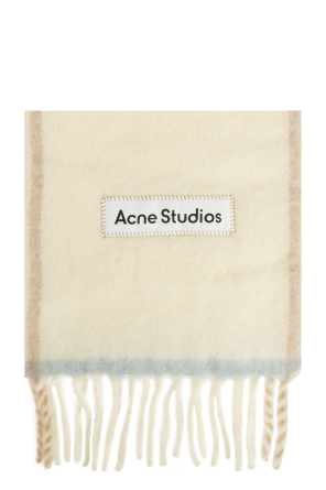 Szal z logo od Acne Studios