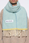 Acne Studios GREEN Scarf with logo