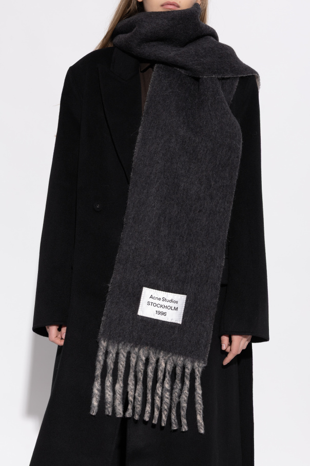 Acne Studios Bufanda con logo