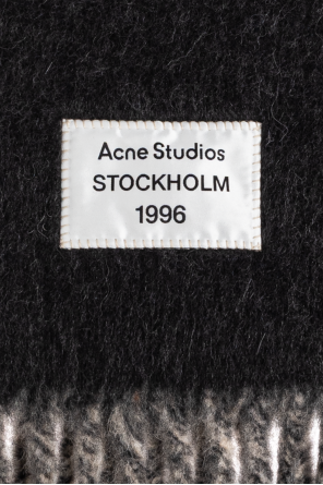 Acne Studios Bufanda con logo