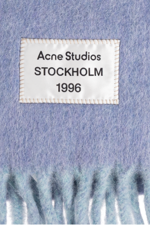 Acne Studios Szal z logo