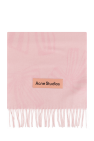 Acne Studios Cashmere scarf with logo