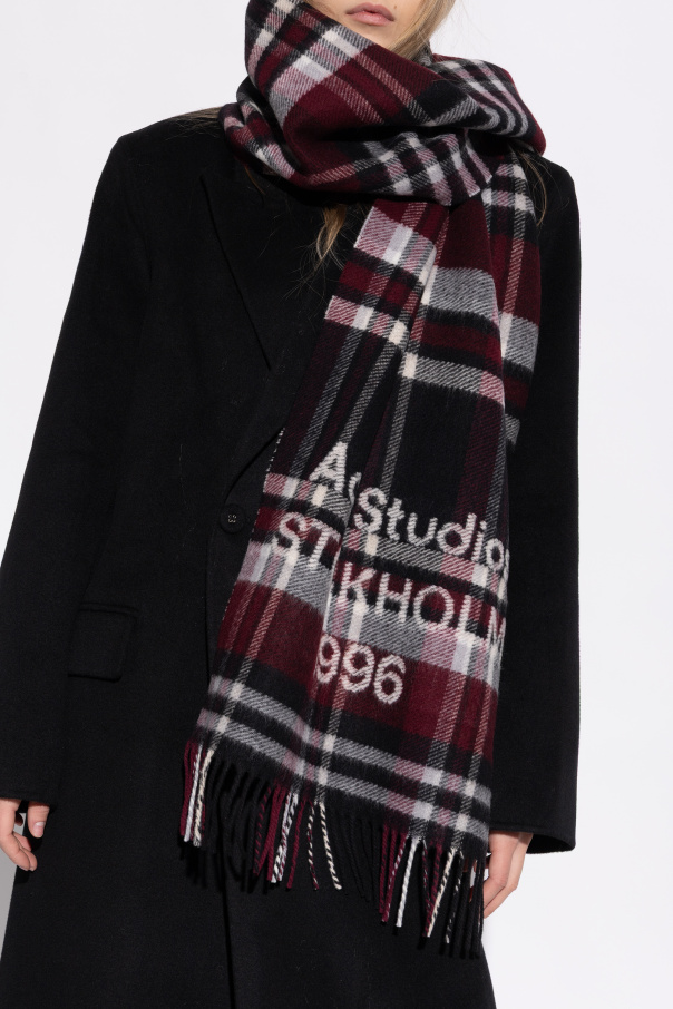 Acne Studios Wełniany szal